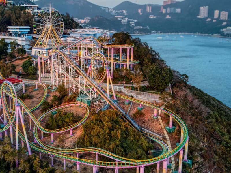 Ocean Park Hongkong dengan Wahana dan Satwa