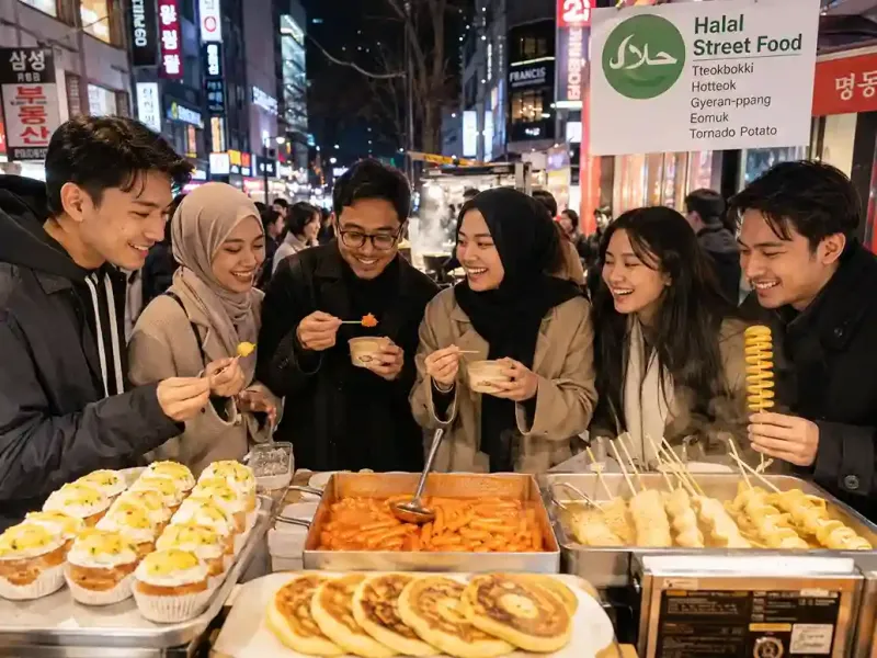 Kuliner Myeongdong: 10 Jajanan Halal Wajib Di Tour Korea