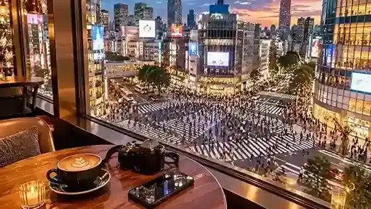 Shibuya Crossing: 3 Cafe View Terbaik di Tokyo
