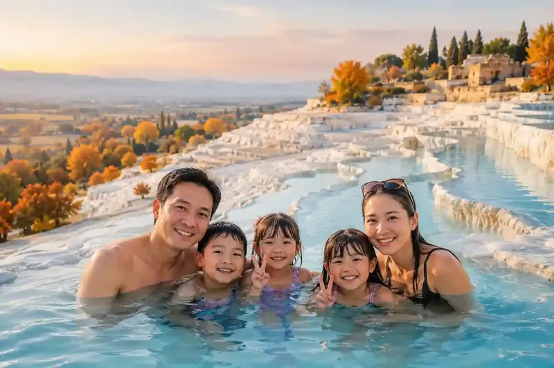 Sensasi Paket Tour Turki Berendam Bak Cleopatra di Cotton Castle Pamukkale