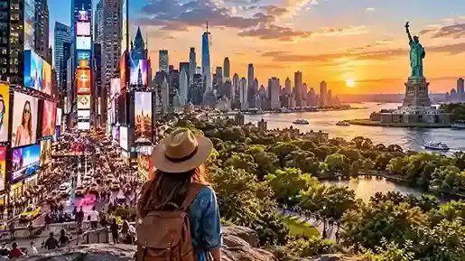 Wisata New York Hemat: Times Square, Central Park & Patung Liberty